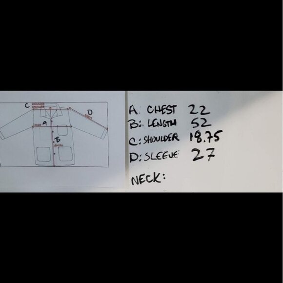 Christopher Bates Men's Concierge Coat Jacket Doorman Italian Designer sz Small - Picture 9 of 9